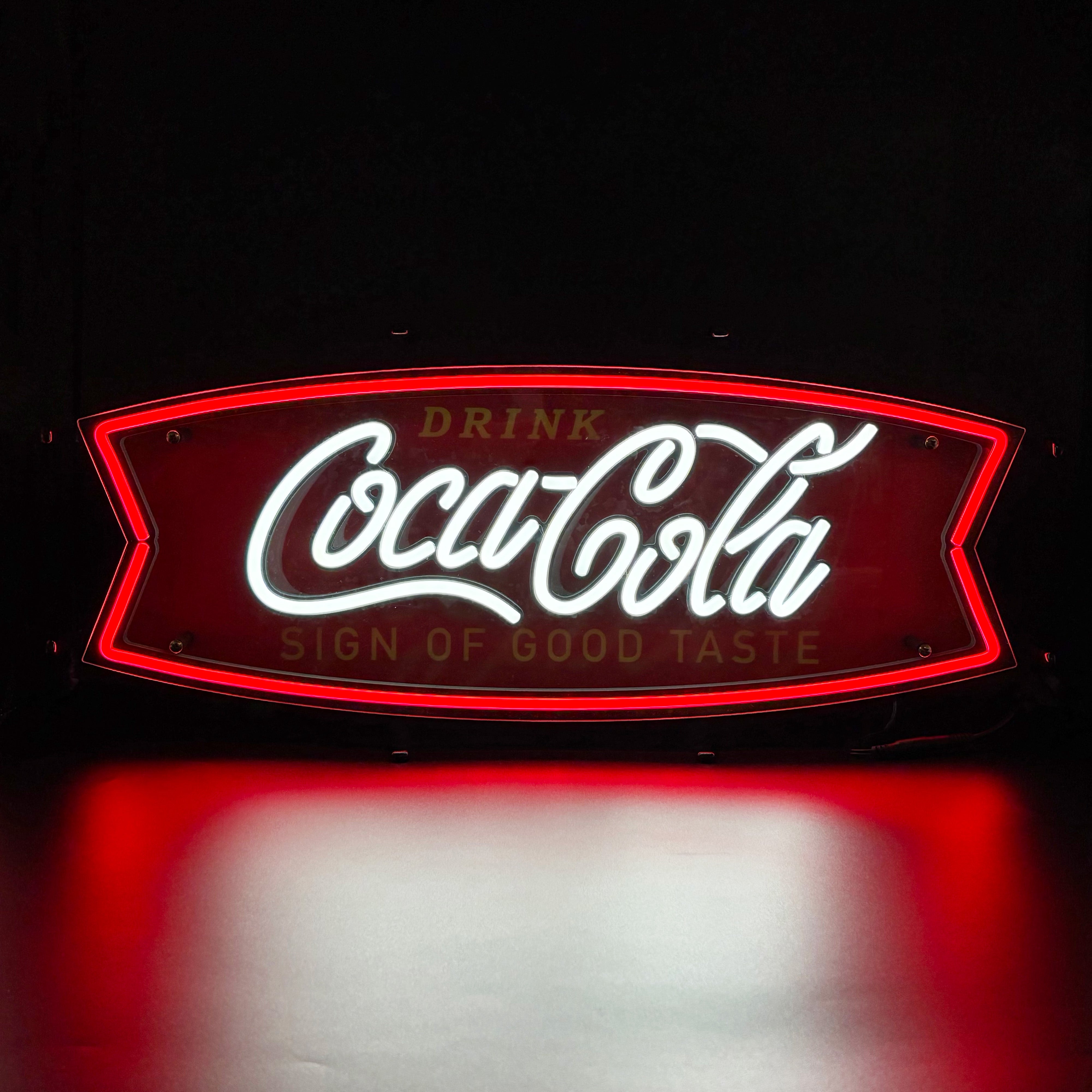 Coca-Cola ネオンサイン pj-neo03【FISH2】 PJ-NEO03「コカ・コーラ」ネオLEDサイン（Fish2） – CCLcollection
