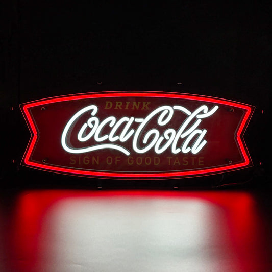 PJ-NEO03「コカ･コーラ」ネオLEDサイン（Fish2）