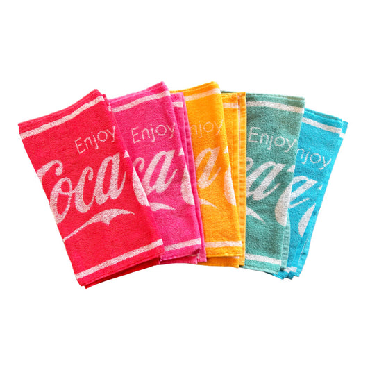 「コカ･コーラ」ジャガード オリジナルフェイスタオル 全5種