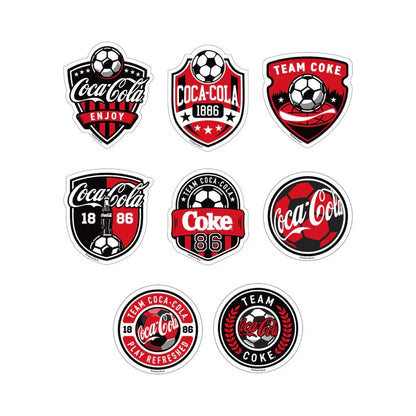 「コカ･コーラ」サッカー ステッカー　フットボールシリーズ　全８種