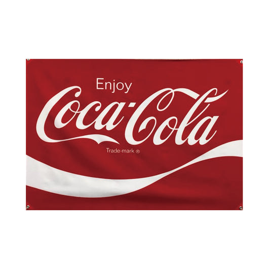 PJ-FS01　「コカ･コーラ」ファブリックサイン（Logo）