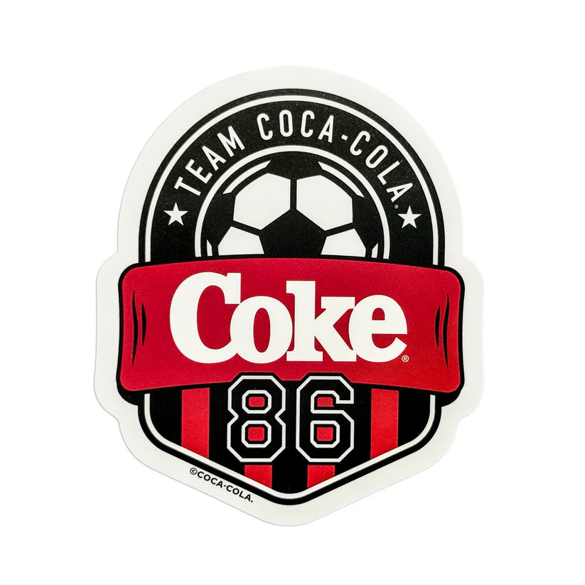 「コカ･コーラ」サッカー ステッカー　フットボールシリーズ　全８種