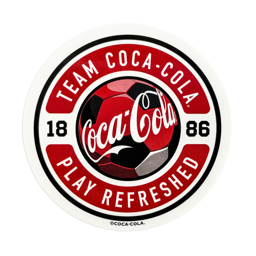 「コカ･コーラ」サッカー ステッカー　フットボールシリーズ　全８種