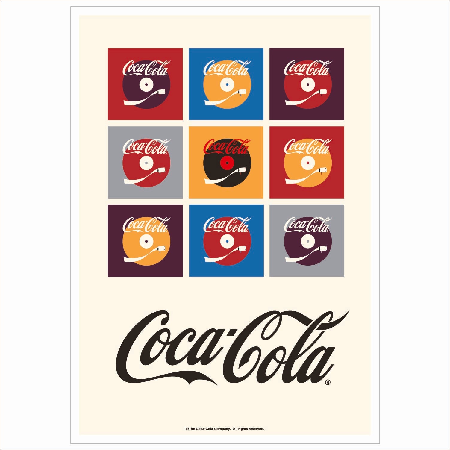 コカ・コーラ」 B3ポスター（MUSIC series） 全8種 – CCLcollection