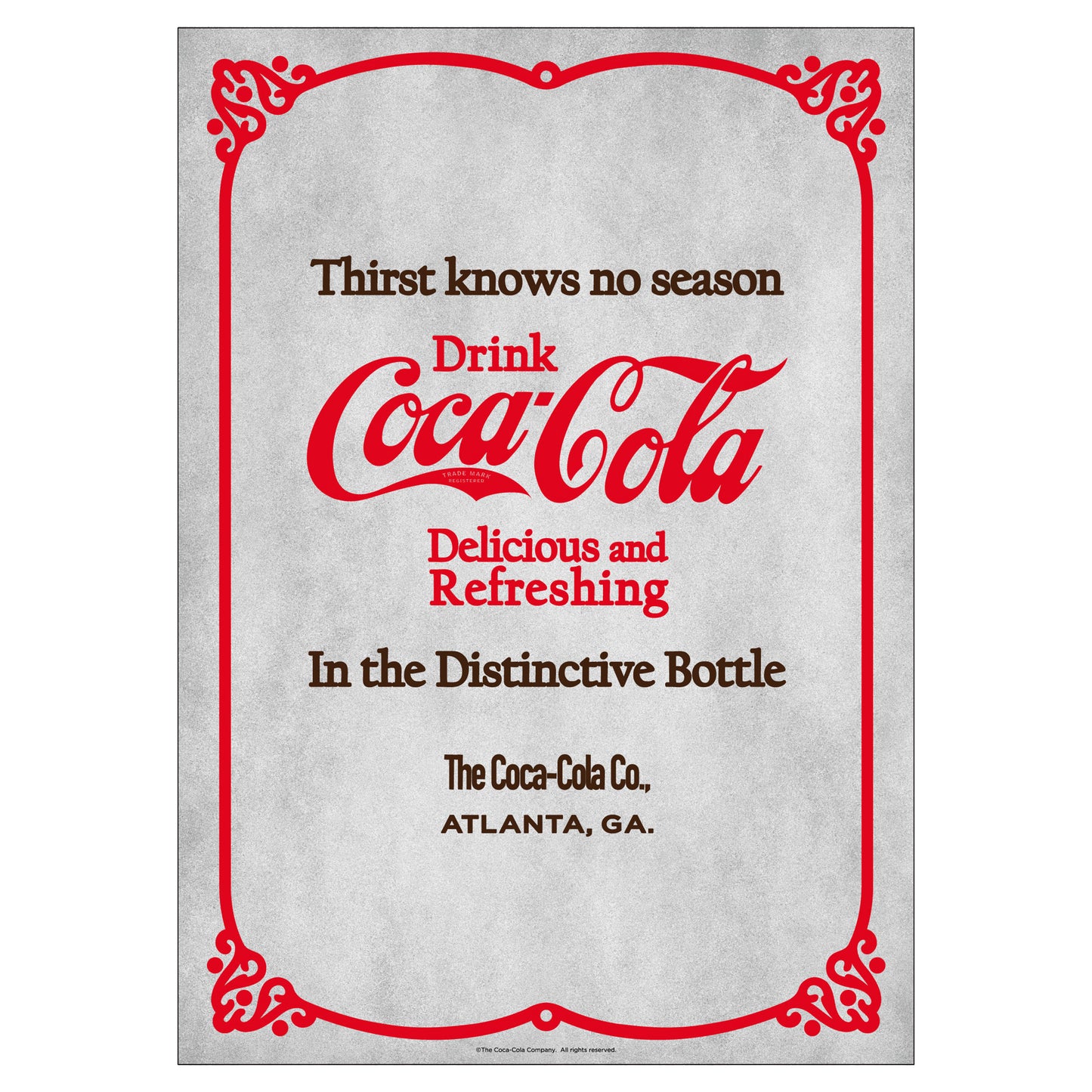 「コカ･コーラ」 B2ポスター　全10種