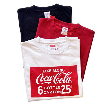 「コカ･コーラ」Tシャツ （Take along)　全3種
