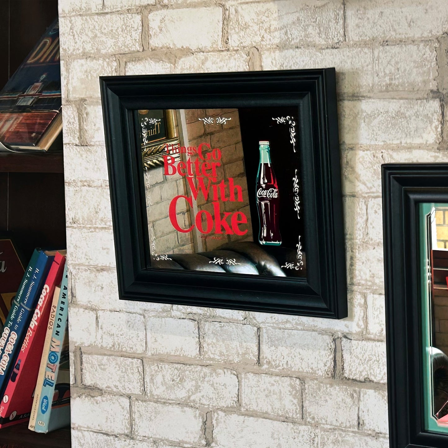 PJ-MS01　「コカ･コーラ」ヴィンテージミラーサイン（Things Go Better）