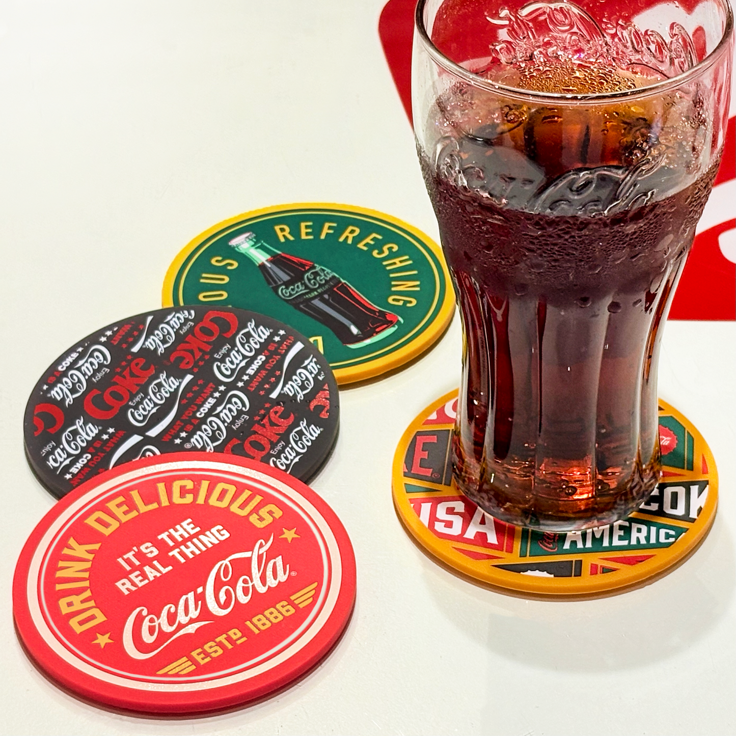 SILICONE COASTER AMERICANA Series
